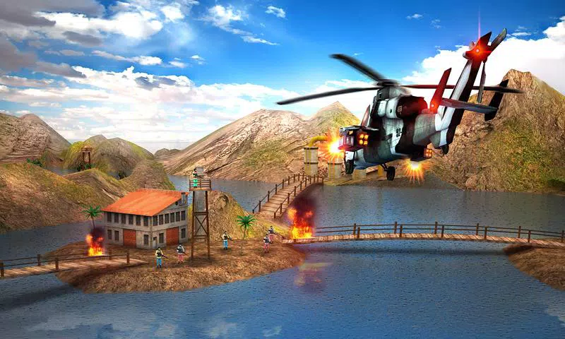 Gunship Counter Shooting War
