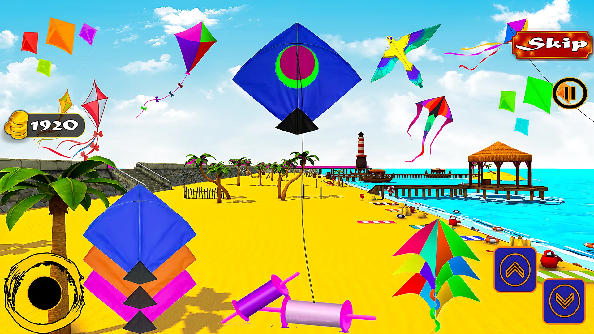 Pipa Combate Kite Game: Indian