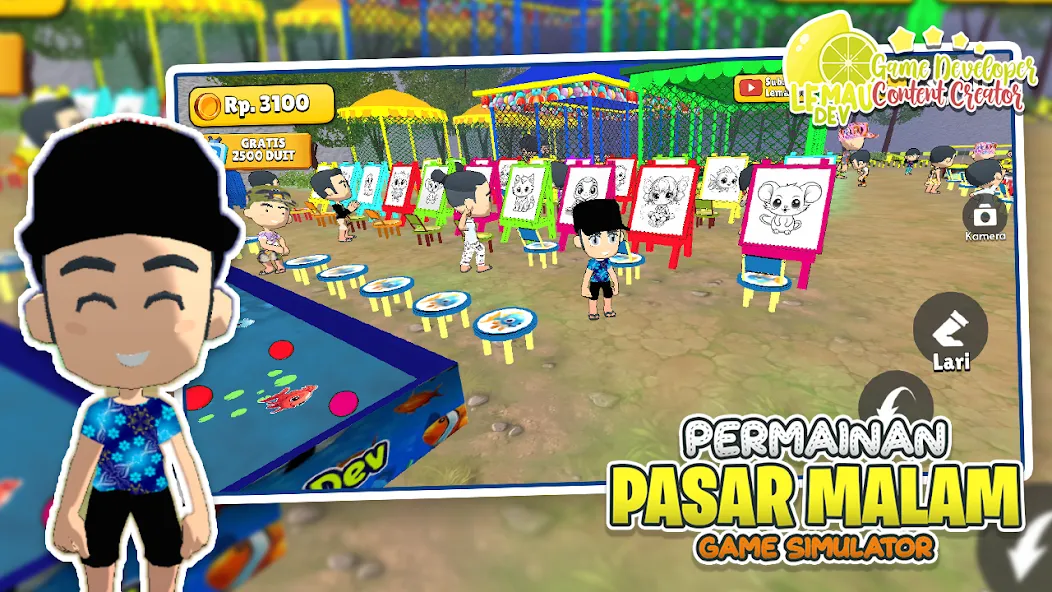 Simulator Game Pasar Malam 3D Simulator Game Pasar Malam 3D
