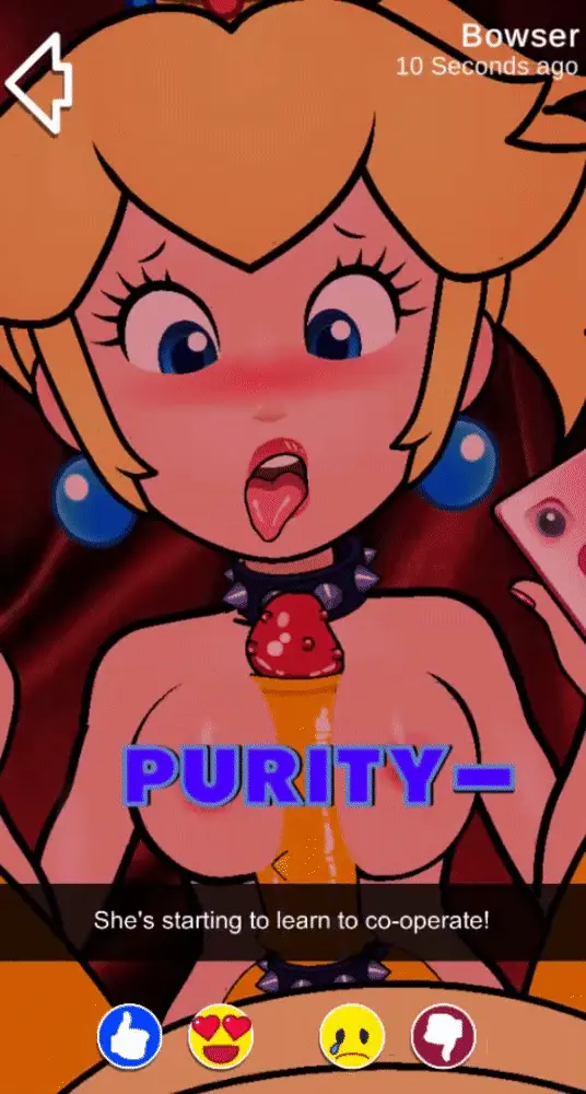 Bowser x Peach: Superstar Sexting