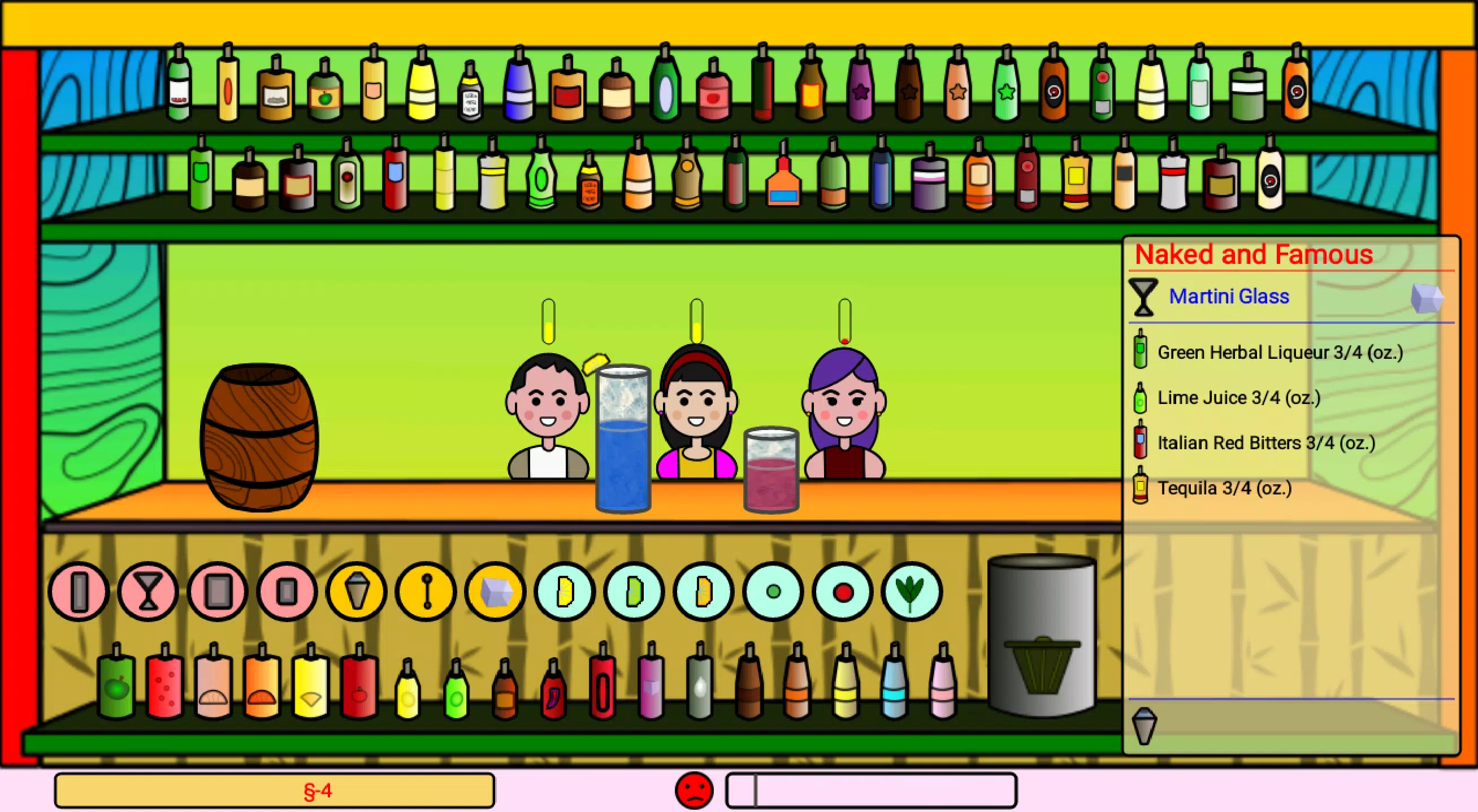 Cocktail Bar: Bartender Game