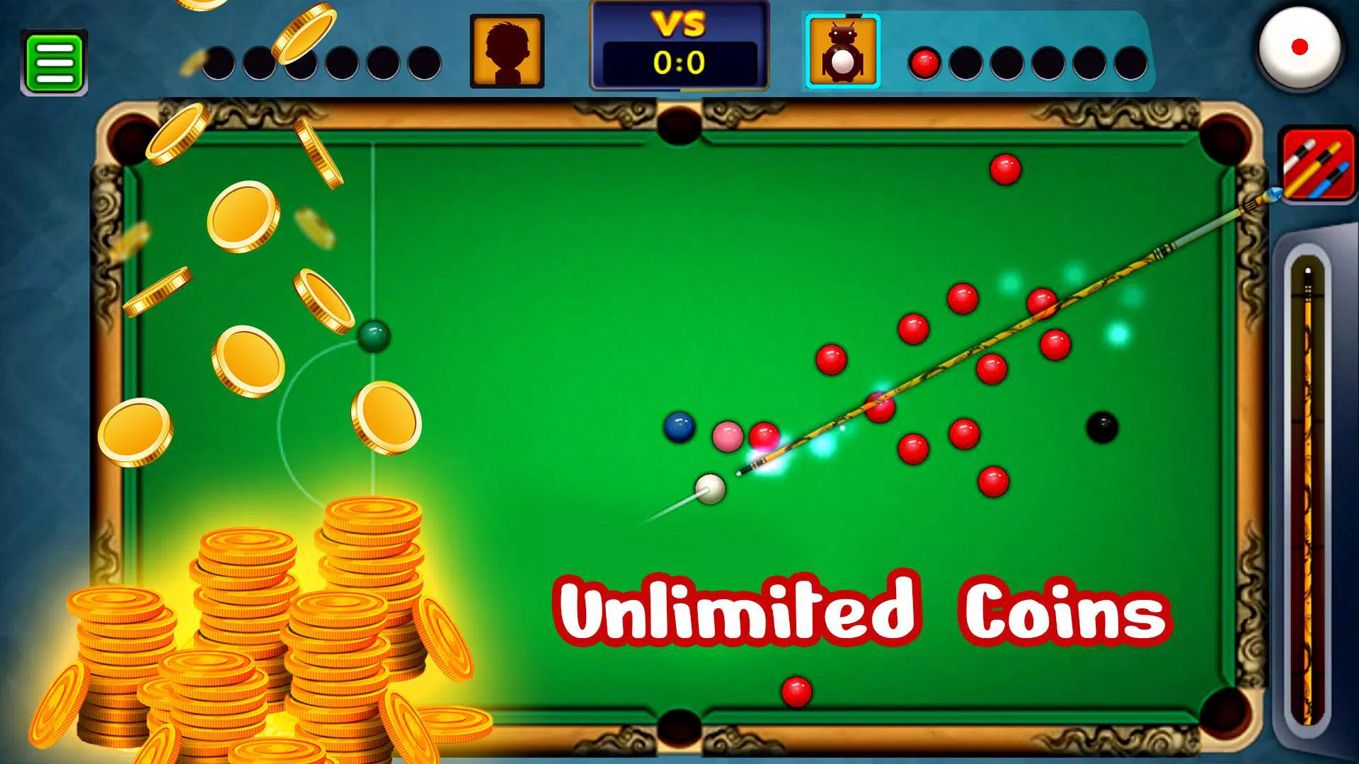 Unlimited coin for 8 ball pool walkthrough
