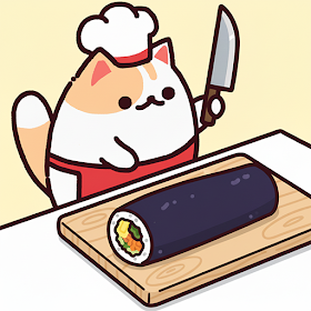 Cat Snack Bar: Cute Food Games