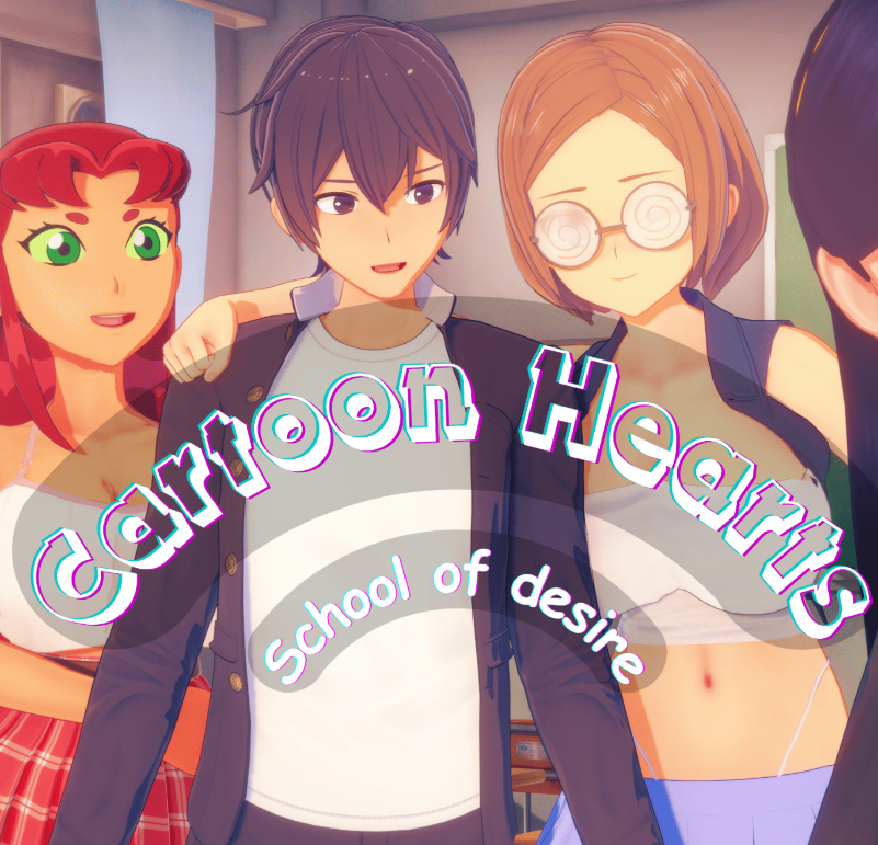 Cartoon Hearts School of Desire