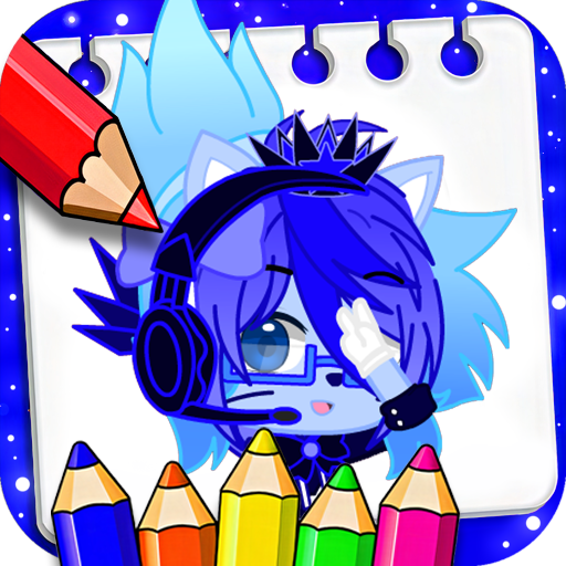 Gacha Plus Coloring Book