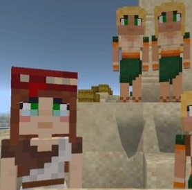 MCPE Girl Mobs Recontinued v0.5.0